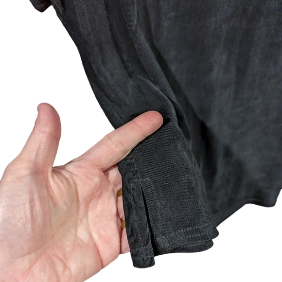 Rabbit Rabbit Rabbit Traveler Short Sleeve Top Size 8 Medium Vintage Black - Picture 8 of 10